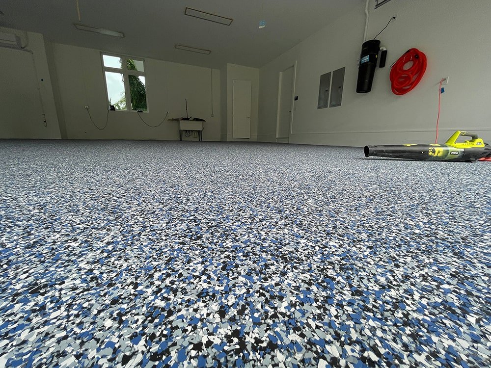 Garage Floor Flake Coatings